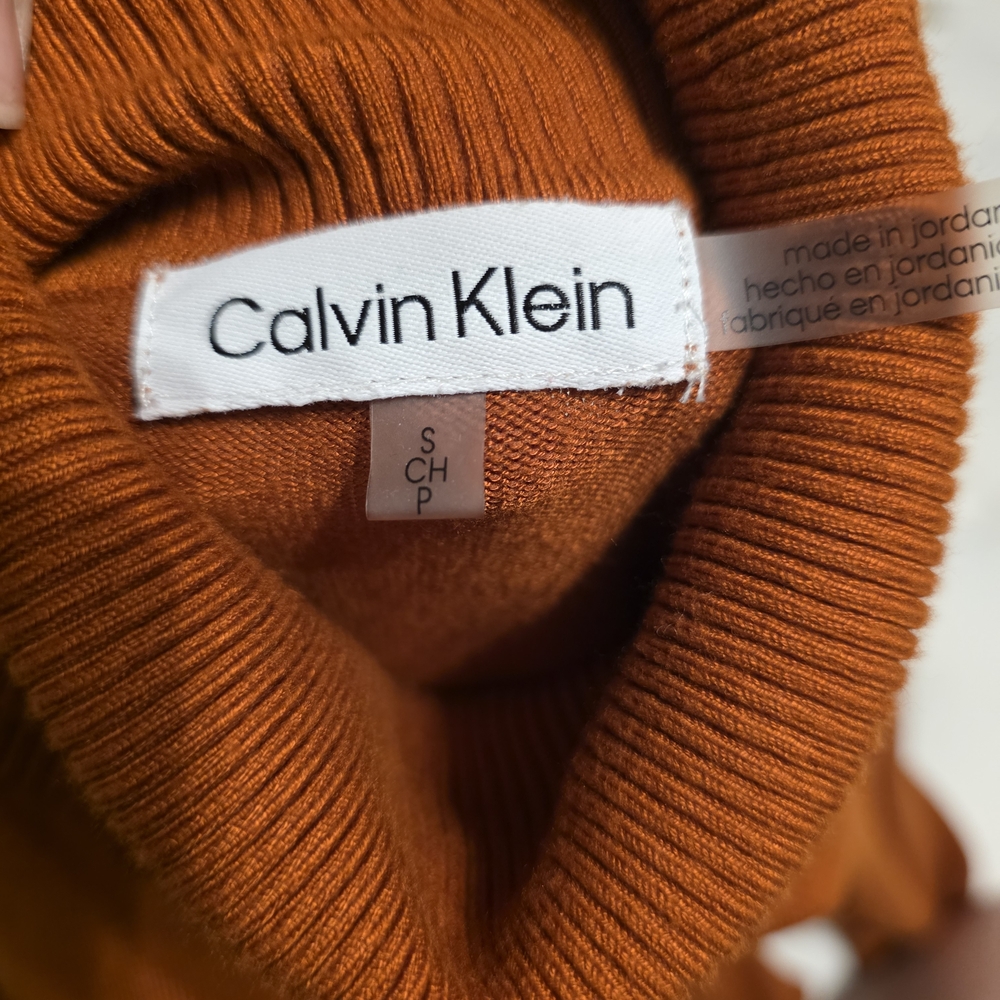 Calvin Klein Rust Sweater
